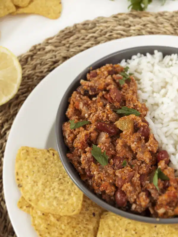 Chilli con carne de ternera de Malacitana Gourmet