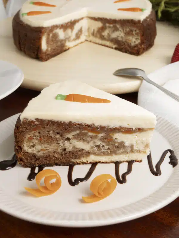Tarta de zanahoria de Malacitana Gourmet