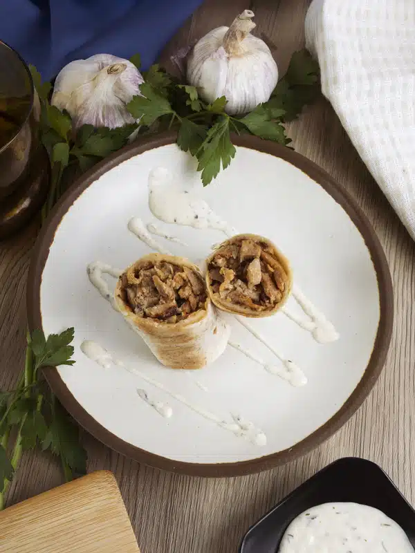 Burrito de Pollo con Yogur