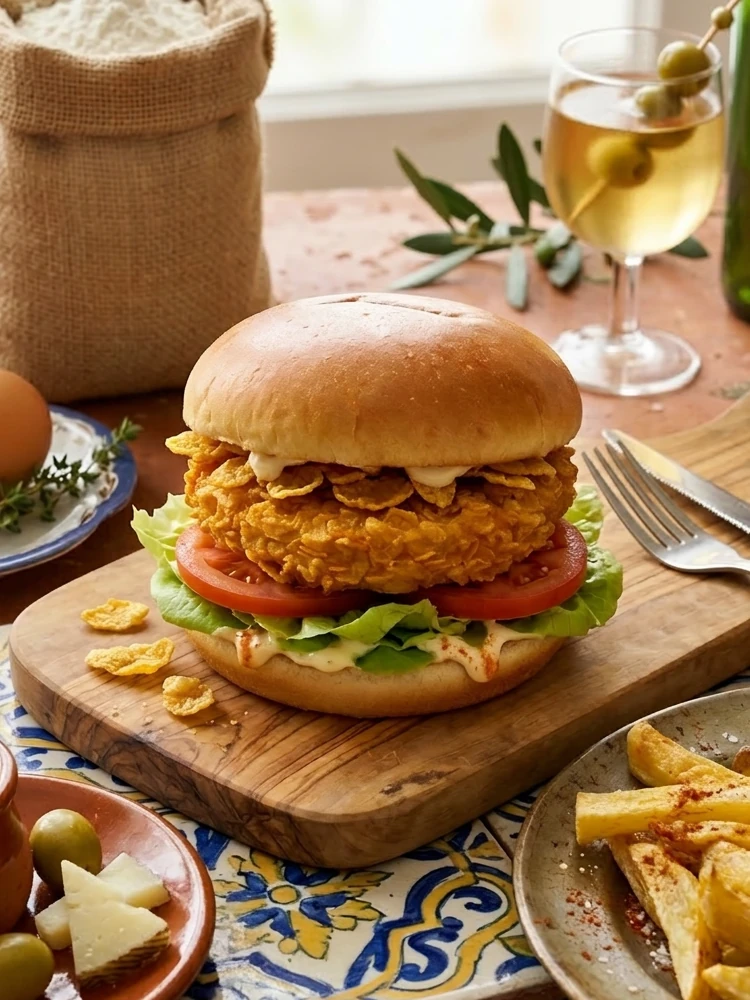 Burger Crispy de Malacitana Gourmet