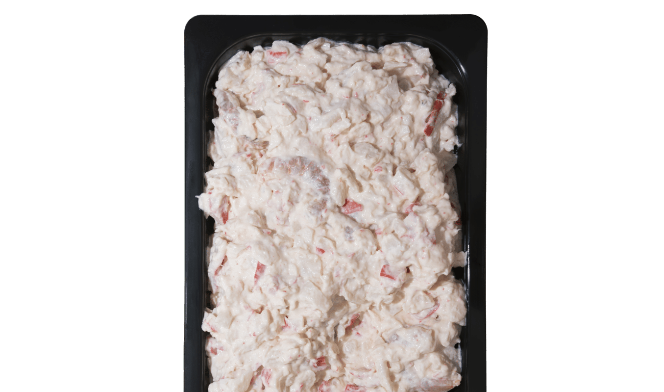 Ensalada de Cangrejo, Merluza y Langostinos