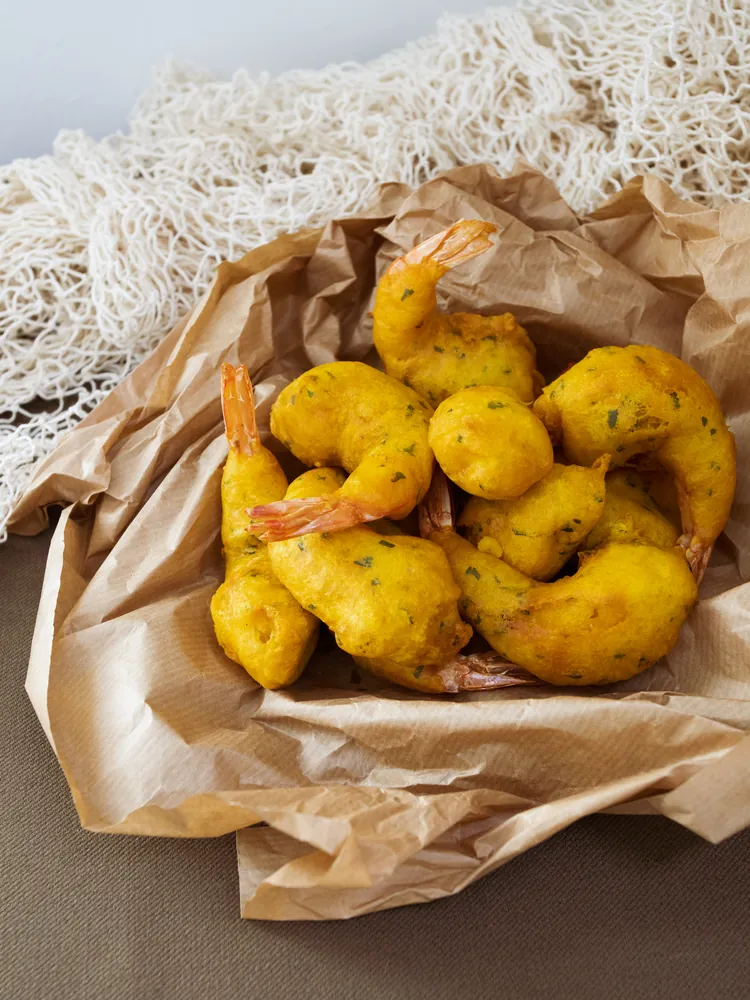 Gambas Rebozadas de Malacitana Gourmet
